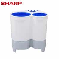 Sharp 7.5 Kg. Twin Tub Washing Machine ES-7535T