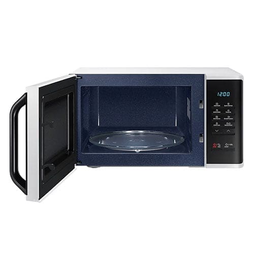 An Open Samsung 23 L SOLO Microwave