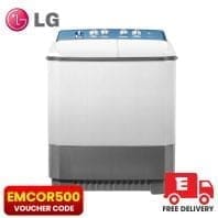 LG 10Kg Twin Tub Washing Machine with a voucher