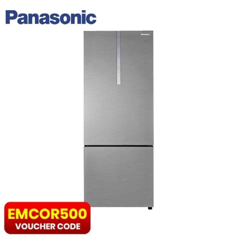 Panasonic 14.8 cu ft 2-door Bottom Freezer Refrigerator NR-BX471CPSP Steel Door Series