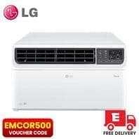 LG 0.8HP Window Type Inverter Aircon with EMCOR500 Voucher code and Free Delivery
