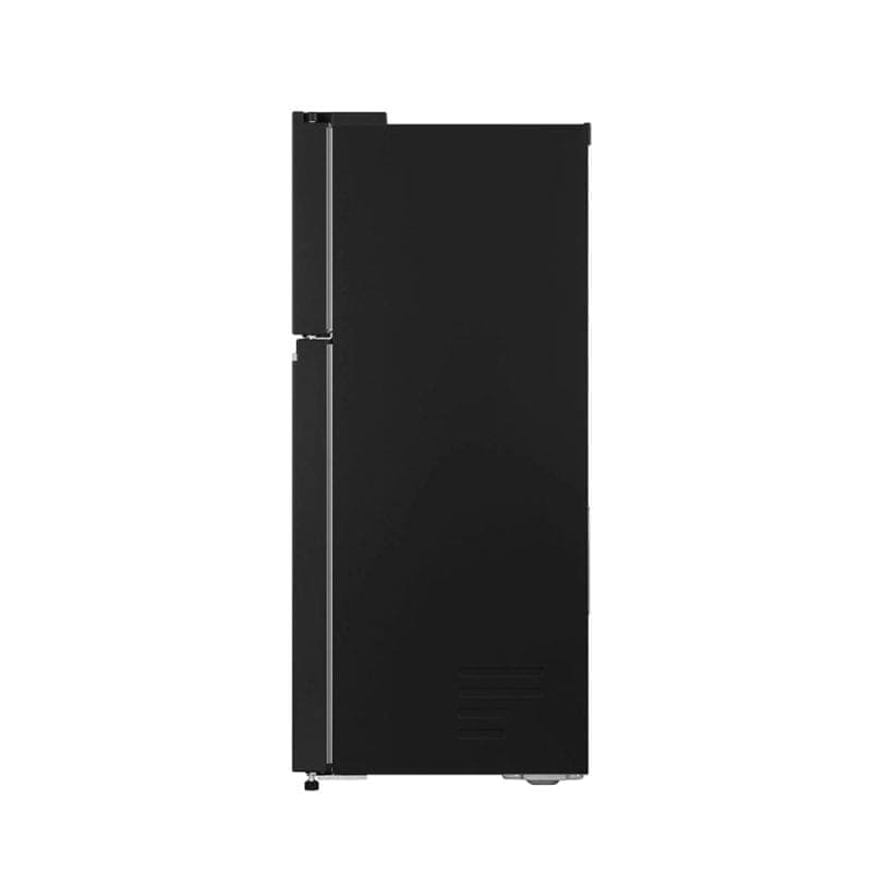 LG 8.3 cu ft Smart Inverter™ Top freezer with LINEAR Cooling (Side view)