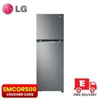 LG 11.9 cu ft Smart Inverter™ Top freezer with LINEAR Cooling with EMCOR500 Voucher Code and Free Delivery