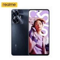 Front and back side of Realme Smartphone C55 8+256GB