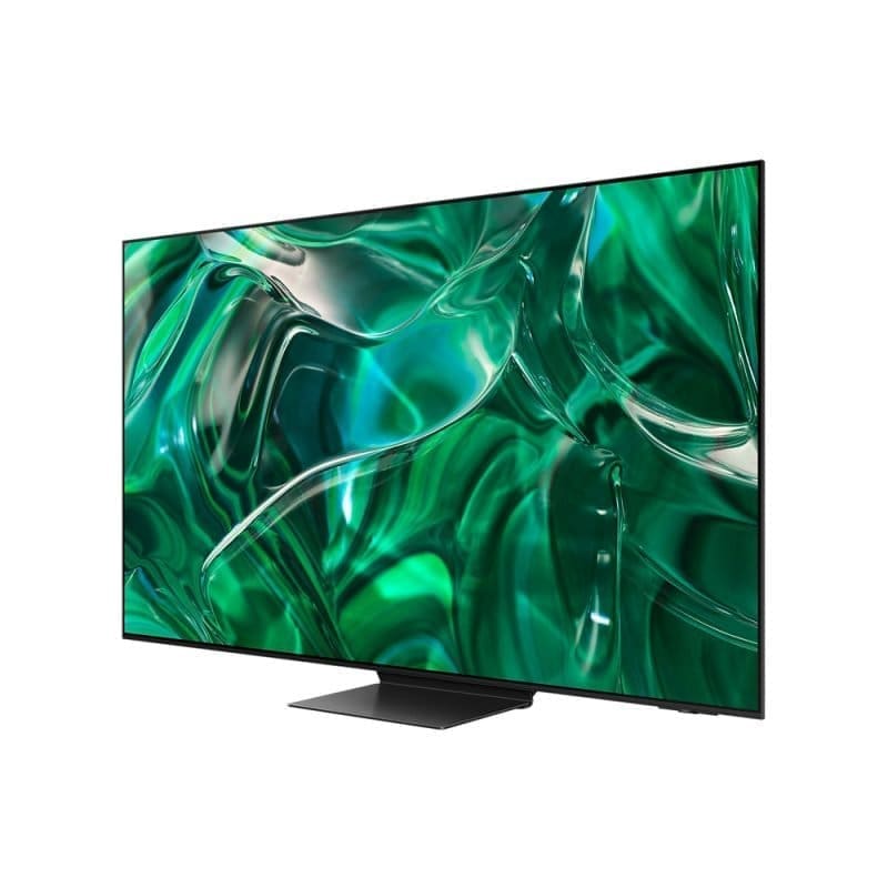 Samsung 77″ OLED 4K S95C Smart TV side view