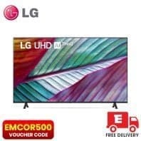 LG UHD UR75 55inch 4K Smart TV 55UR7550PSC with a voucher