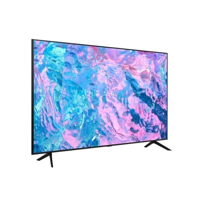 Samsung 50″ Crystal UHD 4K CU7000 Smart TV left side view