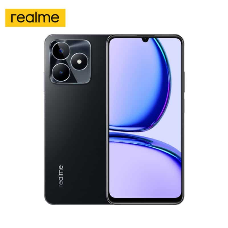 Front and back side of Realme Smartphone C53 6+128GB