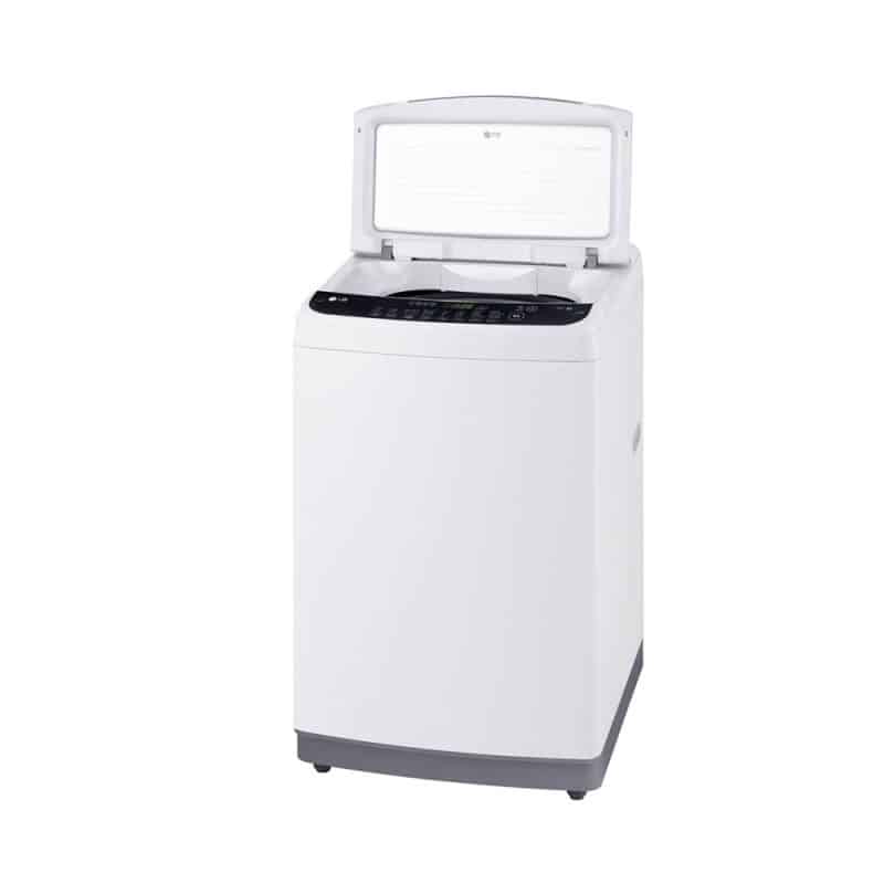 9 Kg Top Load Washing Machine Smart Inverter (Left Sideview Open Cover)