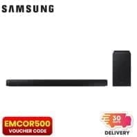 Samsung Q-Soundbar with EMCOR Voucher Code and 30 Days Delivery
