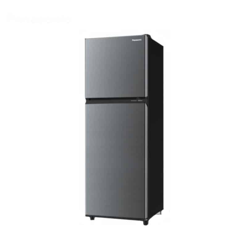 Panasonic 10.4 cu ft 2-Door Top Freezer No-Frost Standard Inverter Refrigerator side view