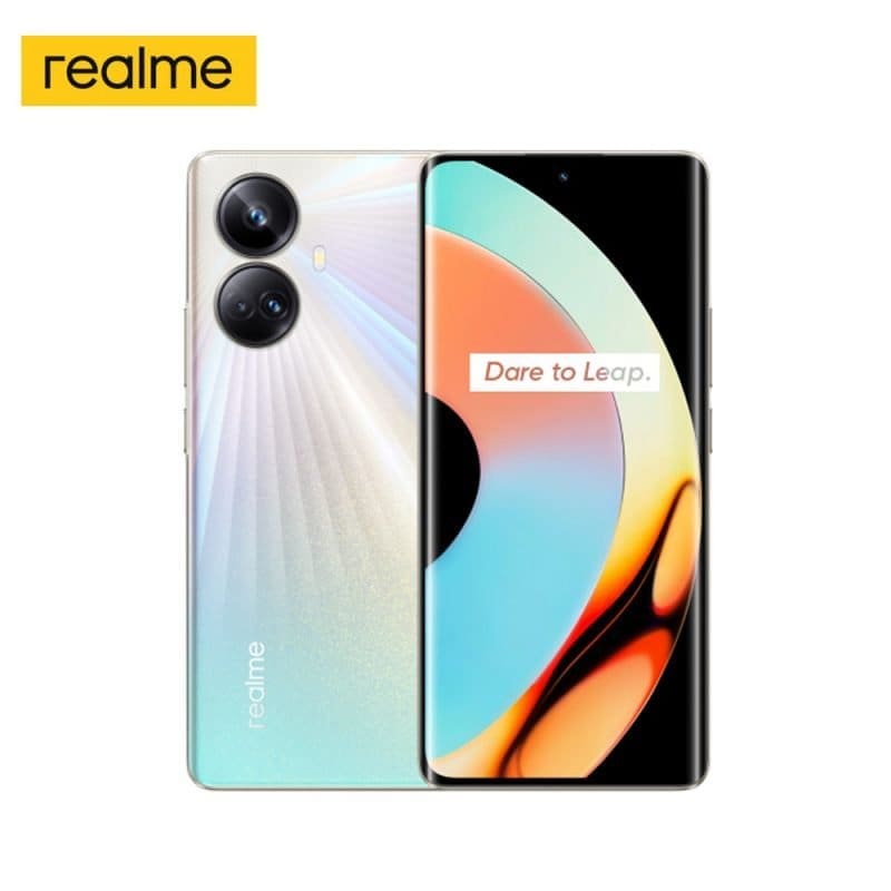 Front and back side of Realme Smartphone 10Pro+ 5G 12+256GB