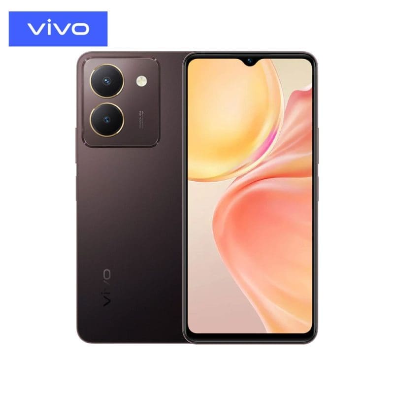 Front and back side of Vivo Smartphone Y27 6+128GB