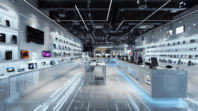 electronics stores
