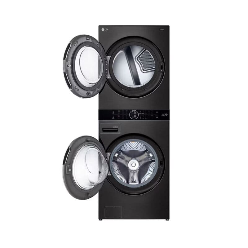 LG 21/17KG WashTower™ All-In-One Stacked Washer Dryer WT2117NHB - Image 2