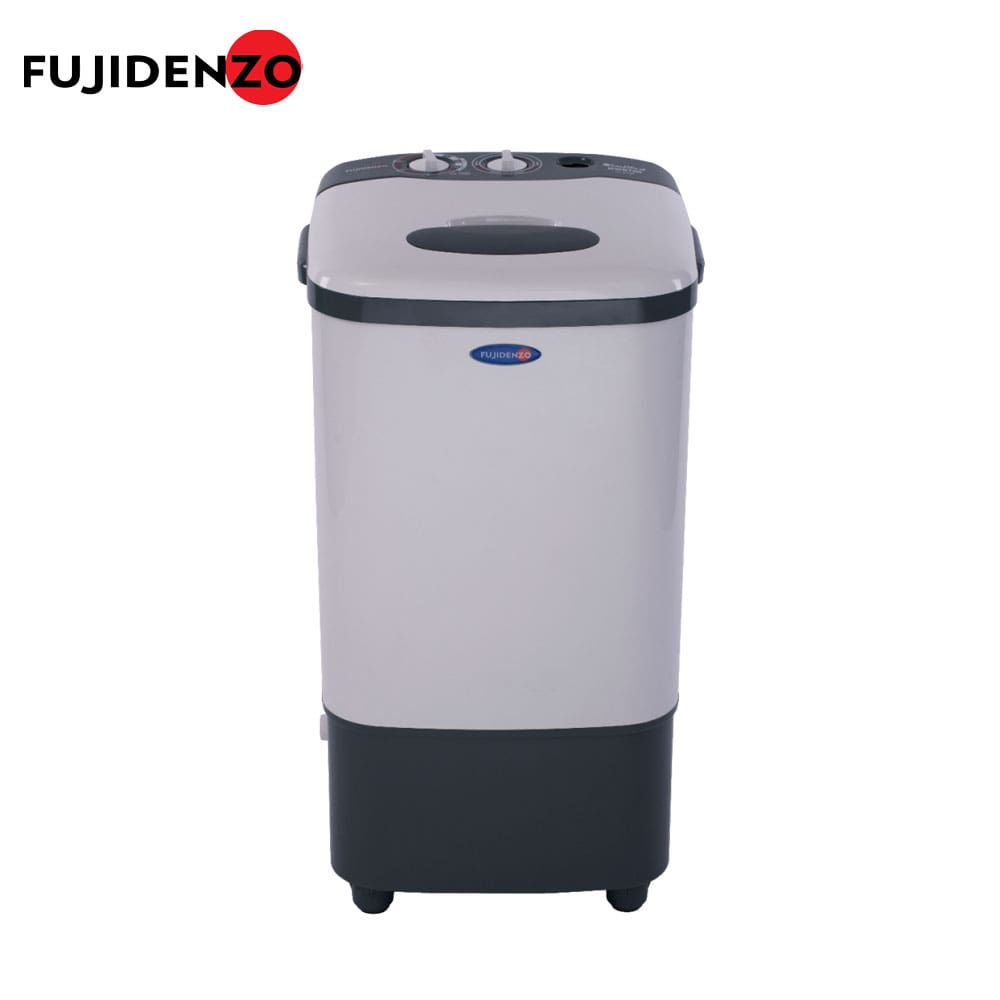 Fujidenzo 7.8 kg. Single Tub Washer with Eco-Soak Wash Cycle and (3) Scrubbers/Brushers BWS-780