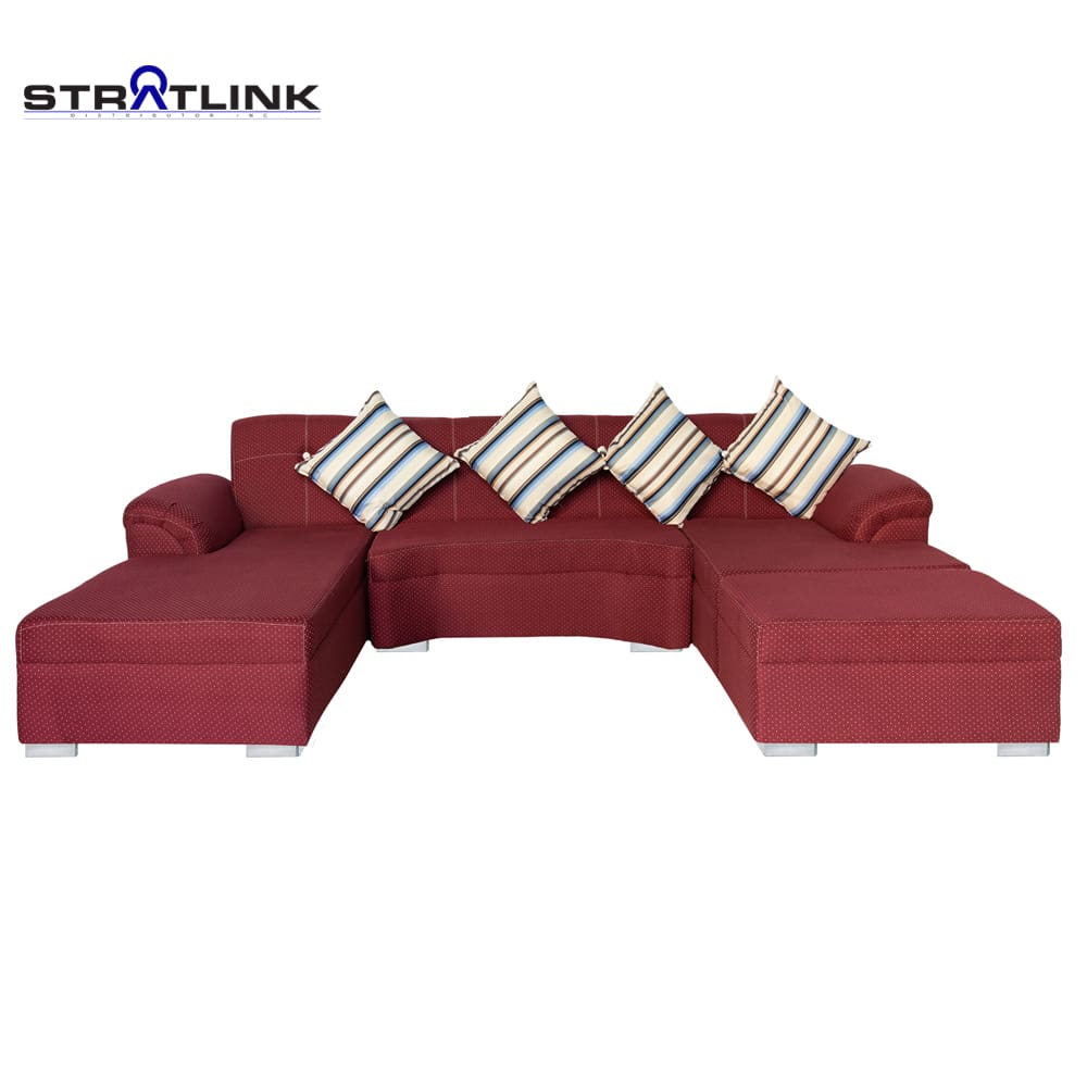 Stratlink L-Shape Sofa Set Iris