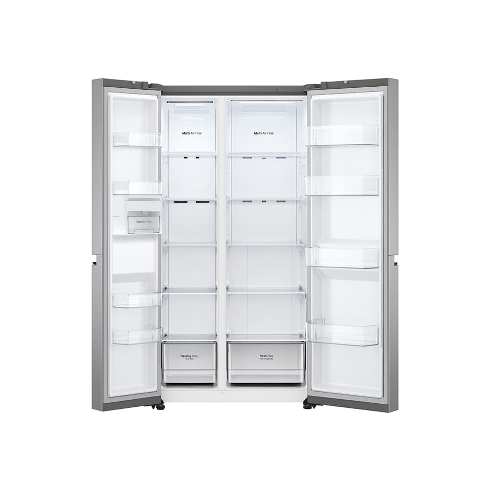 LG 24.5 Cu. Ft. Side by Side Refrigerator with LINEAR Cooling™ RVS-D245DG - Image 4